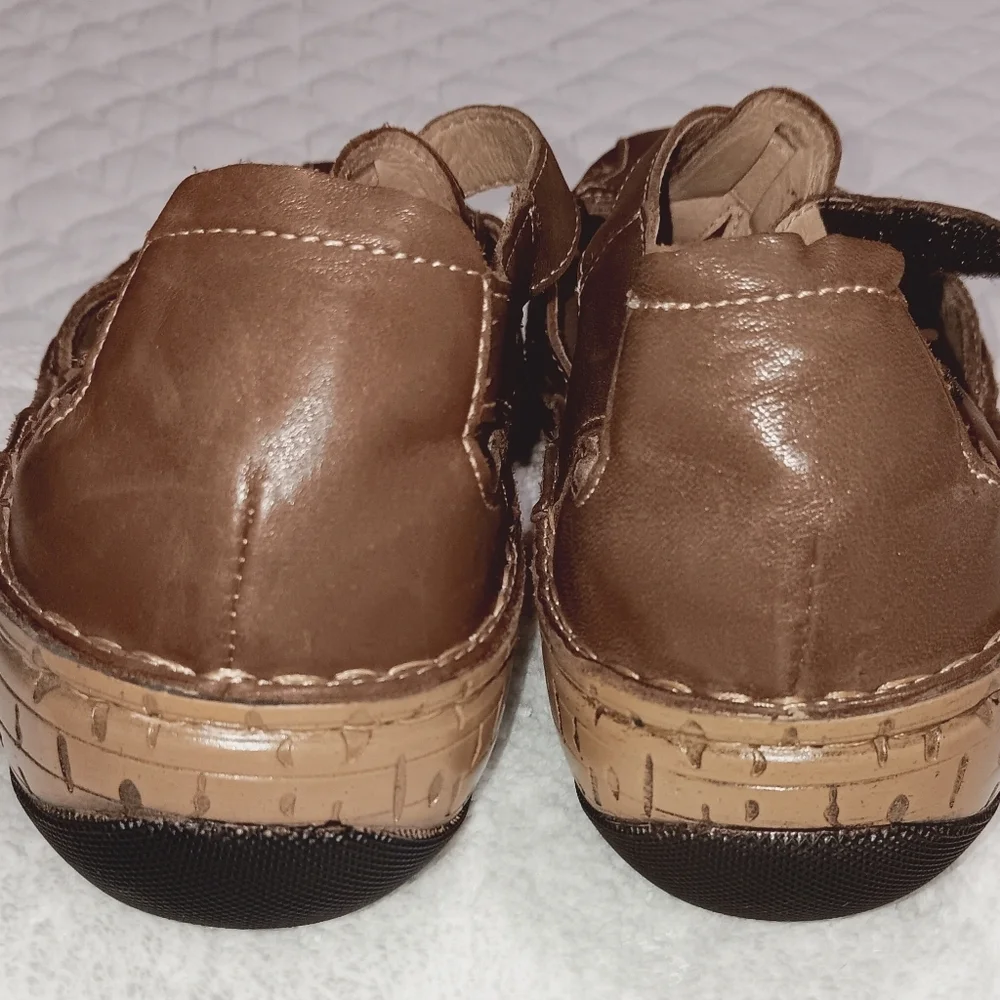 Proper Jenna Fisherman Sandals Size 10 Brown - Picture 4 of 10